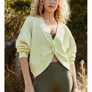 Free People Go for Gold Reversible Pullover